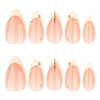 12 Sizes-24 Pcs Press On Nails JP4344