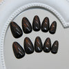 12 Sizes-24 Pcs Press On Nails W2199