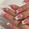 12 Sizes-24 Pcs Press On Nails JP4332