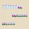 12 Sizes-24 Pcs Press On Nails Y1952