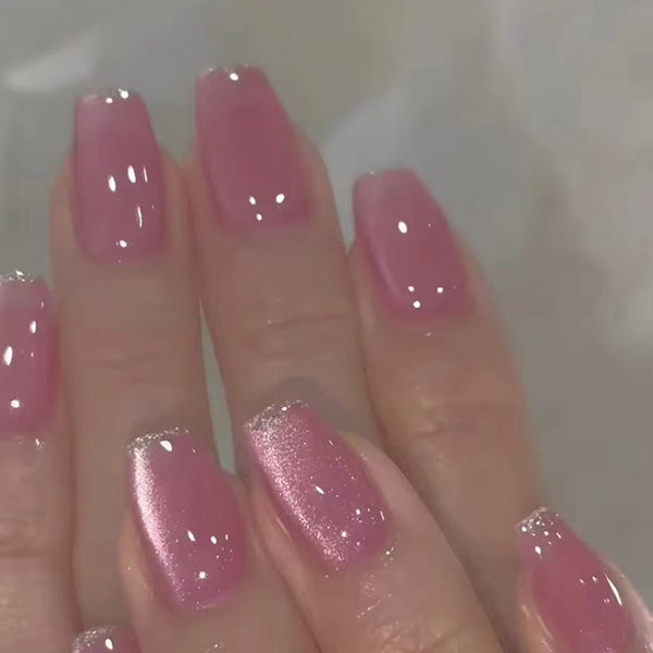 12 Sizes-24 Pcs Press On Nails W1674