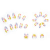 12 Sizes-24 Pcs Press On Nails R551