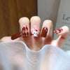 12 Sizes-24 Pcs Press On Nails R708