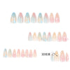 12 Sizes-24 Pcs Press On Nails JP3386