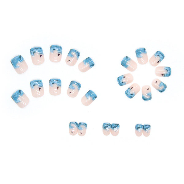 12 Sizes-24 Pcs Press On Nails W212
