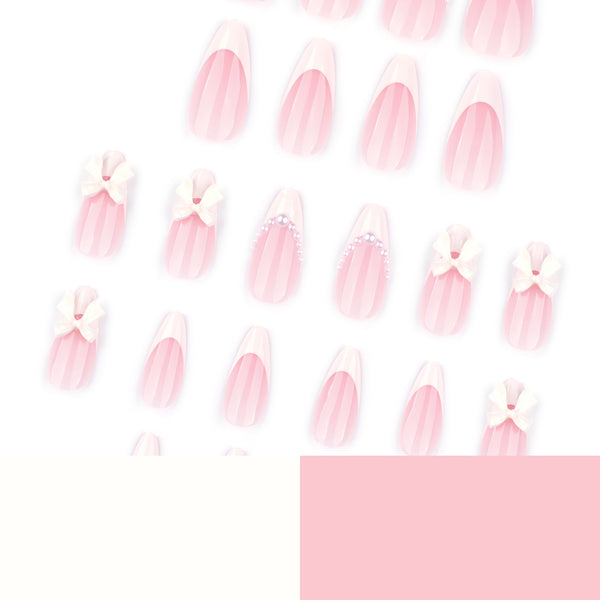 12 Sizes-24 Pcs Press On Nails JP4319