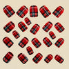 12 Sizes-24 Pcs Press On Nails Y1650