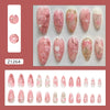 12 Sizes-24 Pcs Press On Nails Z1264