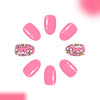 12 Sizes-24 Pcs Press On Nails C1156