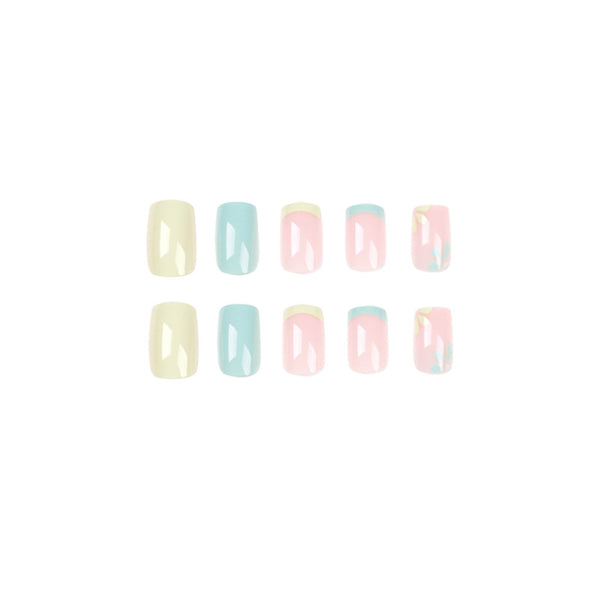 12 Sizes-24 Pcs Press On Nails JP1802