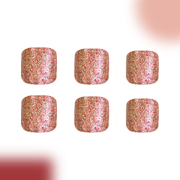 12 Sizes-24 Pcs Press On Nails C381