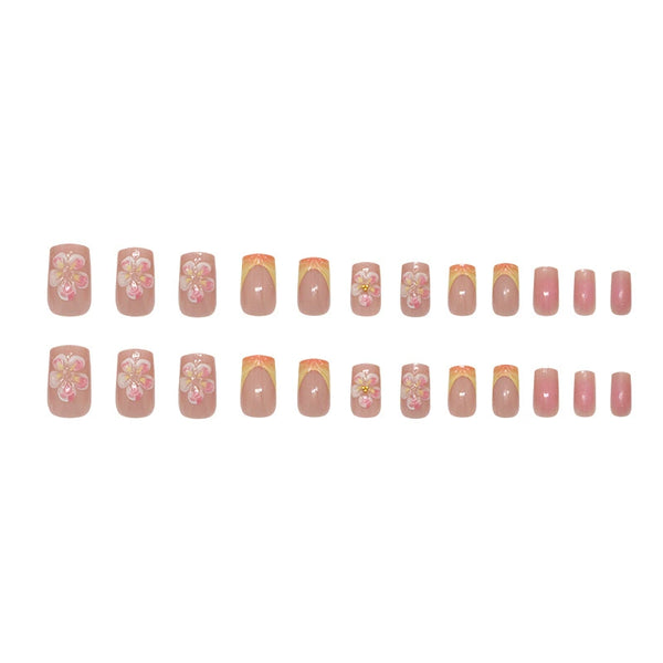12 Sizes-24 PcsPress On Nails Z1011