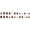 12 Sizes-24 Pcs Press On Nails R634