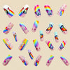 12 Sizes-24 Pcs Press On Nails Y584