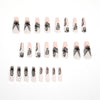 12 Sizes-24 Pcs Press On Nails JP1616