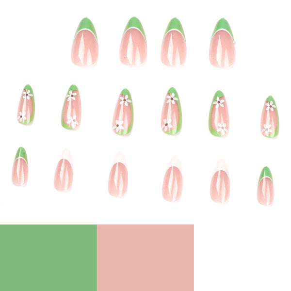 12 Sizes-24 Pcs Press On Nails JP1480