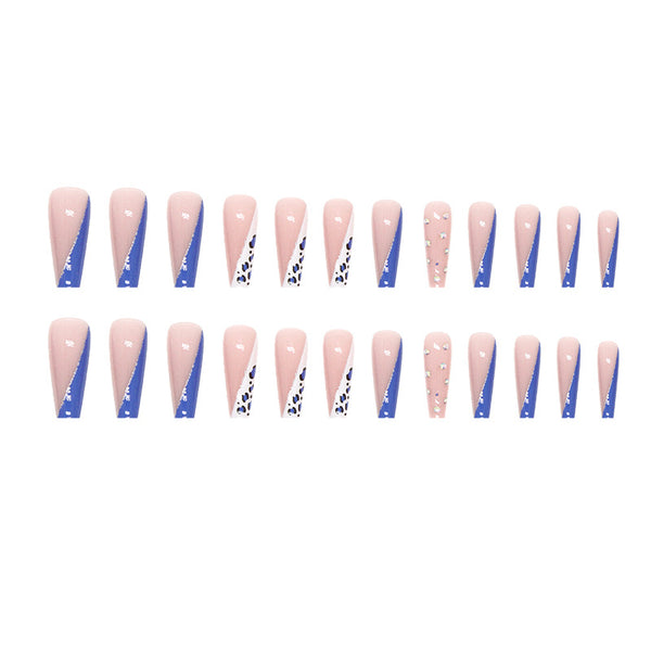 12 Sizes-24 Pcs Press On Nails Z643