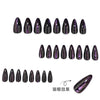 12 Sizes-24 Pcs Press On Nails JP4146