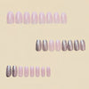 12 Sizes-24 Pcs Press On Nails Y489