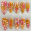 12 Sizes-24 Pcs Press On Nails Z971