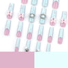12 Sizes-24 Pcs Press On Nails JP3485