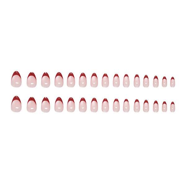 12 Sizes-24 Pcs Press On Nails W1957