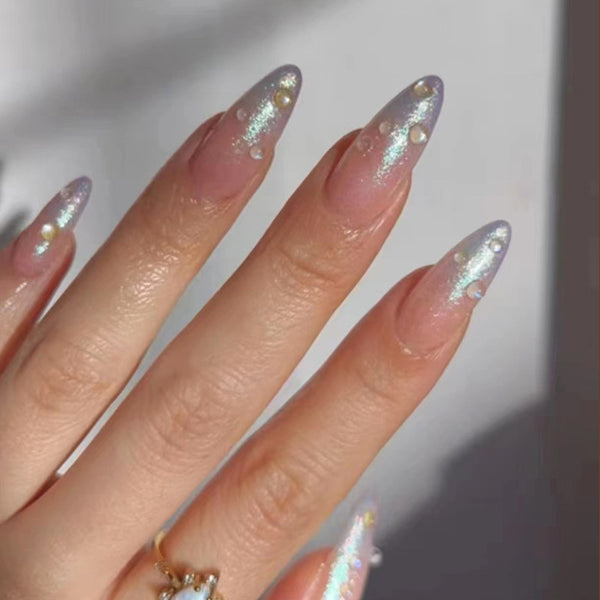 12 Sizes-24 Pcs Press On Nails Z857