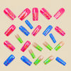 12 Sizes-24 Pcs Press On Nails Y1950