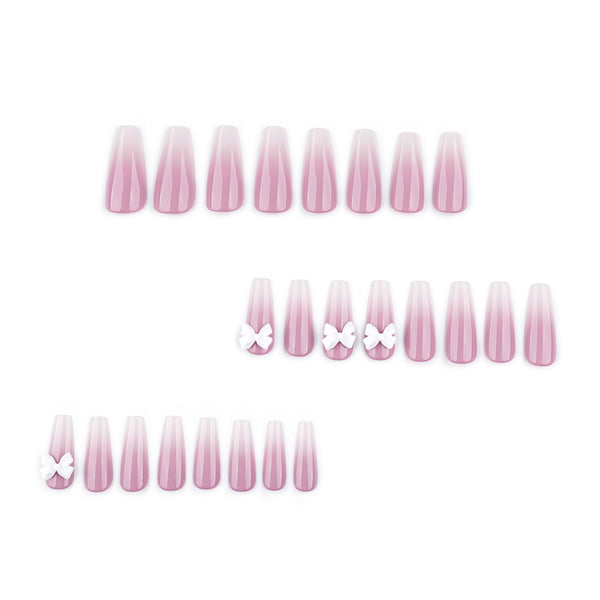 12 Sizes-24 Pcs Press On Nails JP4309