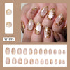 12 Sizes-24 Pcs Press On Nails W1895