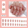12 Sizes-24 Pcs Press On Nails W1236