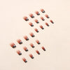 12 Sizes-24 Pcs Press On Nails R714