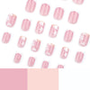 12 Sizes-24 Pcs Press On Nails JP3739