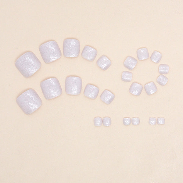 12 Sizes-24 Pcs Press On Nails F116