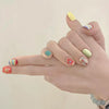 12 Sizes-24 PcsPress On Nails R960