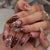 12 Sizes-24 Pcs Press On Nails JP3786