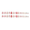 12 Sizes-24 PcsPress On Nails W2073