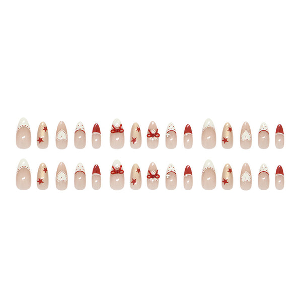 30 Pcs Press On Nails Z1036