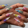 12 Sizes-24 Pcs Press On Nails JP3476