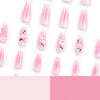 12 Sizes-24 Pcs Press On Nails JP2825