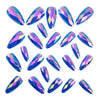 12 Sizes-24 Pcs Press On Nails Y1330