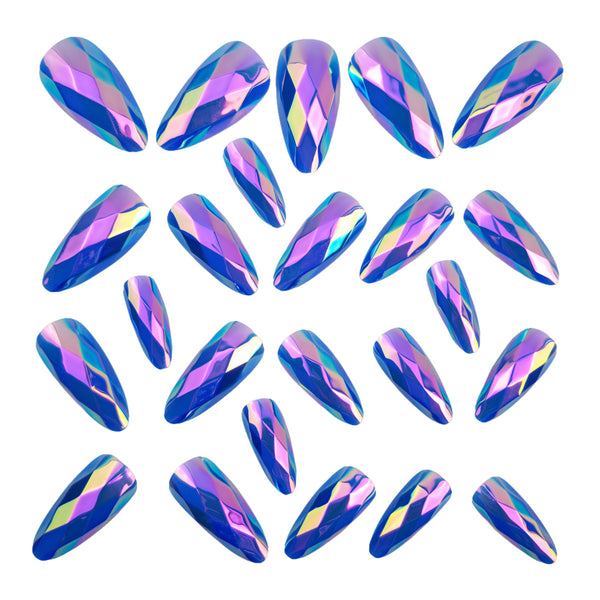 12 Sizes-24 Pcs Press On Nails Y1330