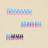 12 Sizes-24 Pcs Press On Nails Y726