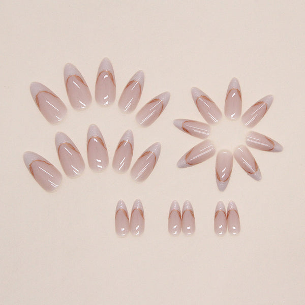 12 Sizes-24 Pcs Press On Nails W983