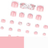 Press On Toe nails Set 16pcs/set JP3346
