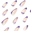 12 Sizes-24 Pcs Press On Nails JP1789