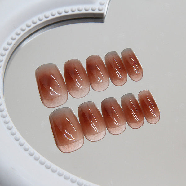 12 Sizes-24 Pcs Press On Nails R854