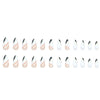 12 Sizes-24 Pcs Press On Nails Y103