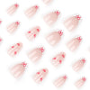 12 Sizes-24 Pcs Press On Nails JP3121