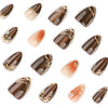 12 Sizes-24 Pcs Press On Nails JP4085